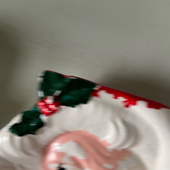 Vintage made in Japan ceramic Santa face wall hangings - Picture 7 of 11